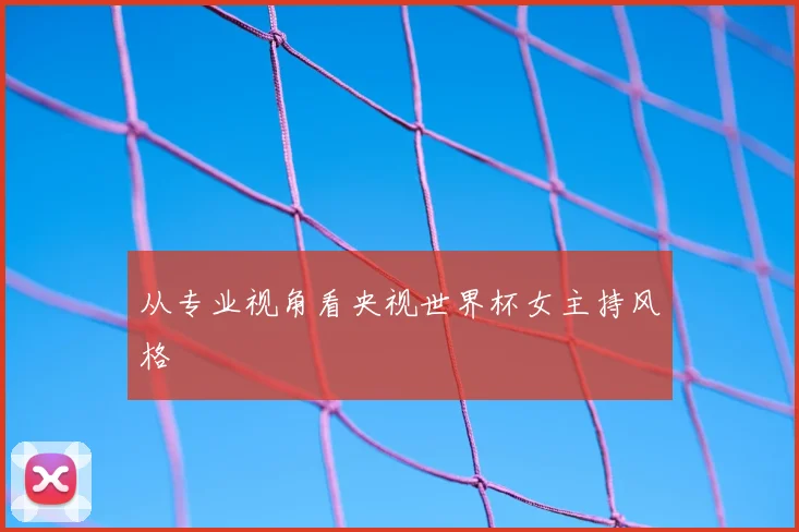 从专业视角看央视世界杯女主持风格