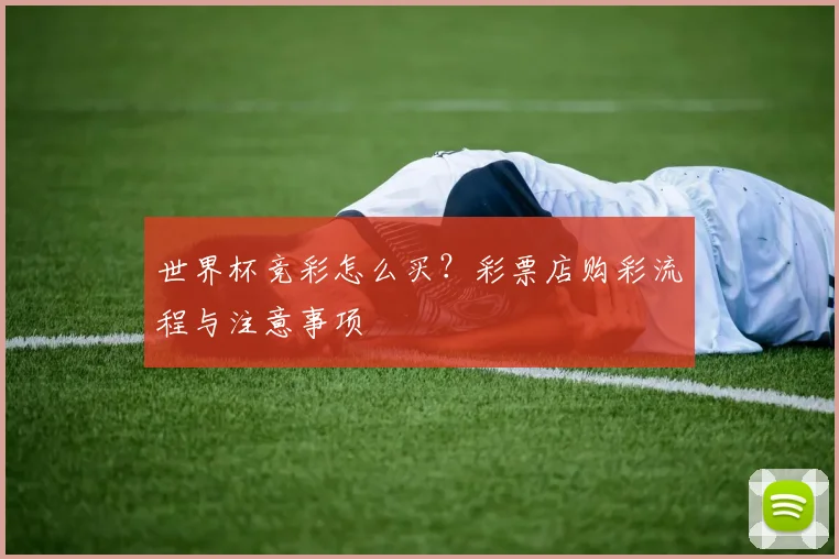 世界杯竞彩怎么买?彩票店购彩流程与注意事项