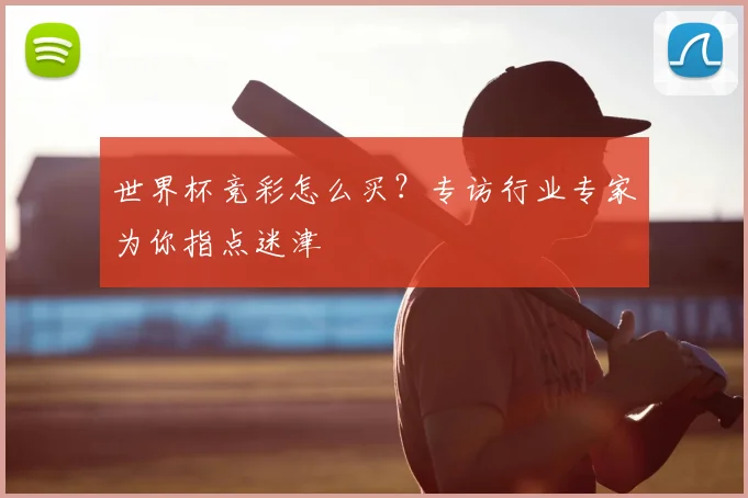 世界杯竞彩怎么买?专访行业专家为你指点迷津