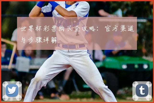 世界杯彩票购买全攻略:官方渠道与步骤详解